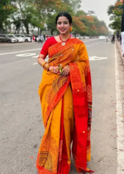 প্রিমিয়াম ধুপিয়ান শাড়ি