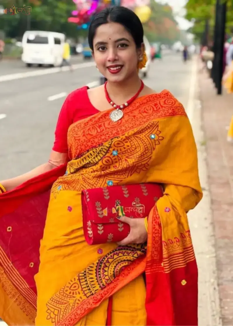 প্রিমিয়াম ধুপিয়ান শাড়ি