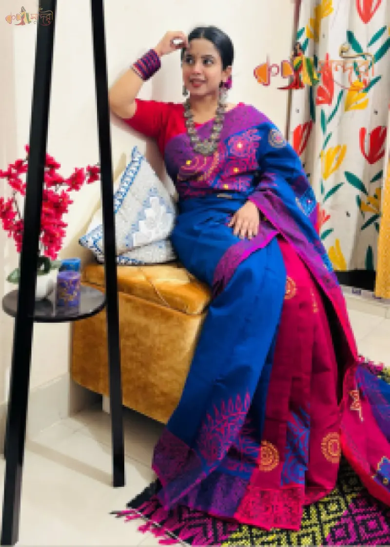 প্রিমিয়াম ধুপিয়ান শাড়ি